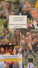 Load image into Gallery viewer, “Sol Talk” ~A throat chakra metamorphosis retreat for women with a message of light! ✨