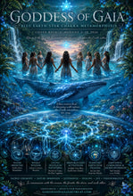 Load image into Gallery viewer, “Goddess of Gaia” Blue Earth Star Chakra Meta Healing Retreat to Costa Rica Nicoya peninsula &amp; more
